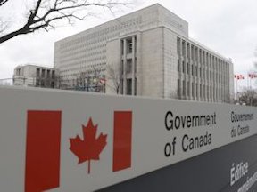 Government of Canada sign