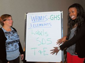 WHSC globally-harmonized WHMIS training participants