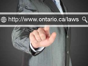 ontario.ca/laws