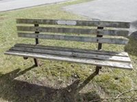 Memorial Bench and Plaque  