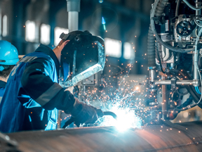 Welder getting exposed to chromium