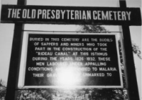 Rideau Canal Plaque