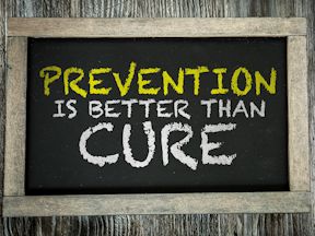 Prevention is better than cure