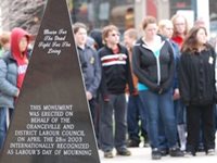 Day of Mourning Monument