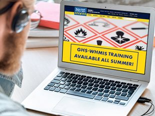 GHS-WHMIS training available all summer in online virtual classes