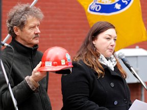 Michelle Cote and John Cartwright