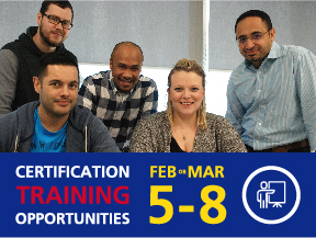 Certification training opportunities