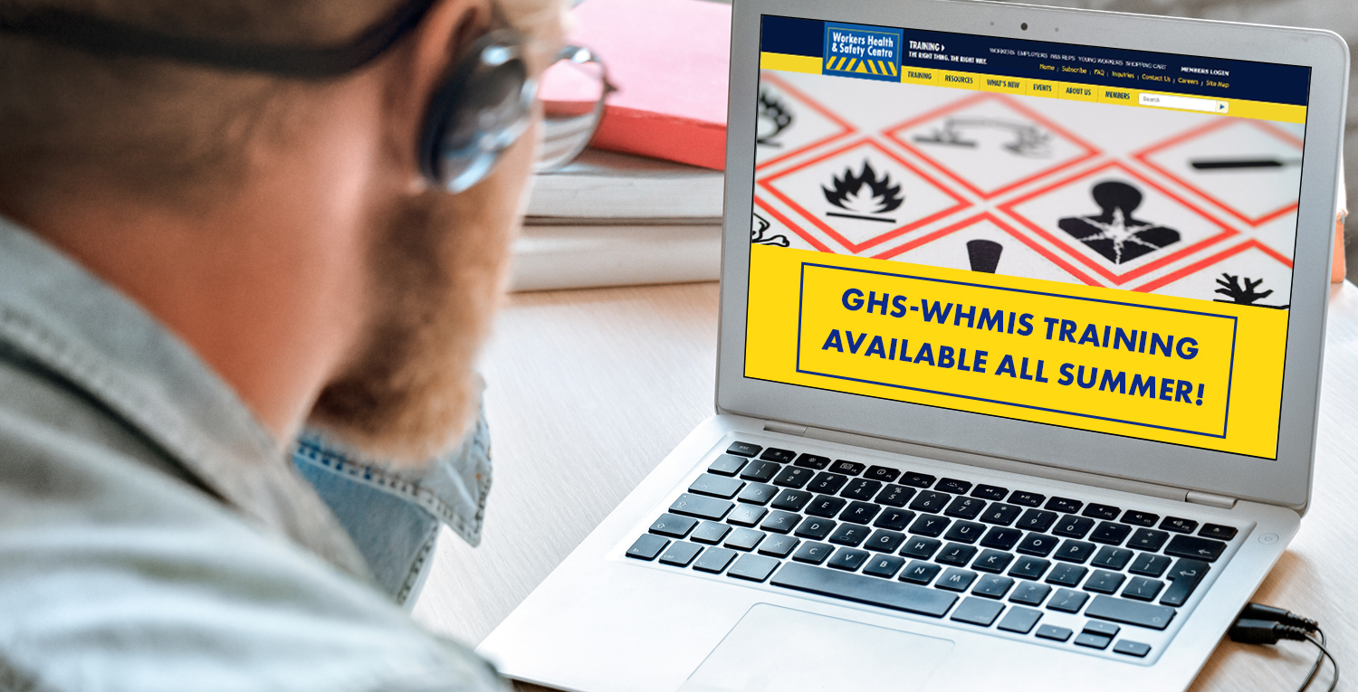 GHS-WHMIS training available all summer in online virtual classes